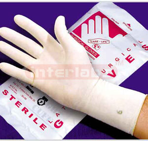 LATEX SURGICAL GLOVES