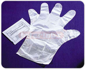 PLASTIC EXAMINATION GLOVES
