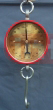 BALANCES SPRING Dial type, circular scale, heavy pattern, suspension and load hooks.