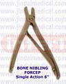 Bone Nibling Forceps Single Action 6"