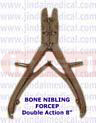 Bone Nibling Forceps Double Action 8"