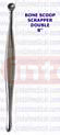 Bone Scoop Scrapper Double 8"