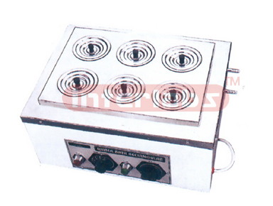 BOILING WATER BATH, DOUBLE WALL, RECTANGULAR, MULTIPLE PLACE