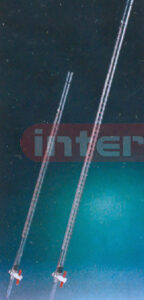 BURETTE, PLASTIC, WITH INTER CHANGEABLE STOPPER
