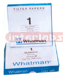FILTER PAPER, 'WHATMAN' NO.1 GRADE