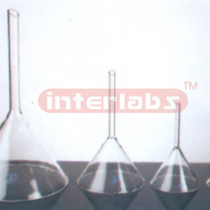 FUNNELS, LONG STEM, POLYPROPYLENE
