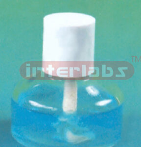 SPIRIT LAMP, CYLINDRICAL, GLASS, SUPERIOR