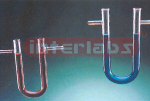 ABSORPTION TUBES, U-FORM, WITH SIDE TUBES