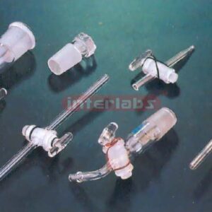 RECEIVER ADAPTERS, BENT, WITH STOP COCK