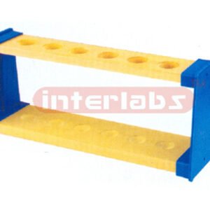 TEST TUBE STAND, WOOD / PLASTIC