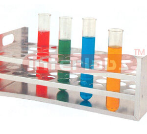 TEST TUBE STAND, SHEET METAL,