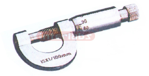 MICROMETER (SCREW GAUGE) 0-25 x 1/100mm