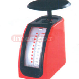 COMPRESSION BALANCE, RECTANGULAR DIAL, PLASTIC 500g x 5g