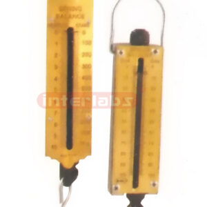 BALANCE, SPRING, METAL, FLAT TYPE With flat scale at the front attached to tubular shaped sheet metal body