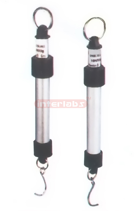 BALANCES, SPRING, METAL, TUBULAR TYPE Capacity 100g Graduation 1g