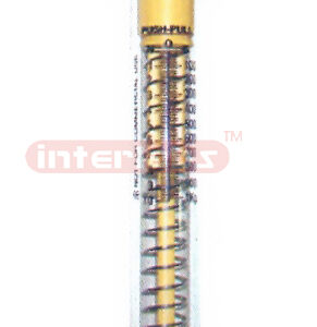 DYNAMOMETER. ACRYLIC, PUSH-PULL 5Kg 50N