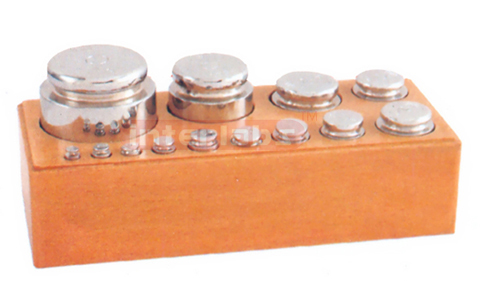 MASSES SET. GENERAL PURPOSE.CHROME PLATED - 1000g