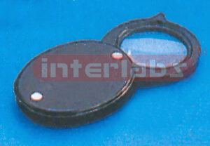 MAGNIFIER FOLDING PLASTIC CASE