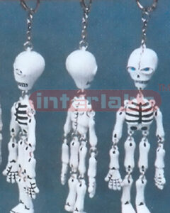 MIDDLE SKELETON KEY RING