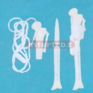 SMALL ADVANCED BONE PEN WITH KEY AND HANGING TIE