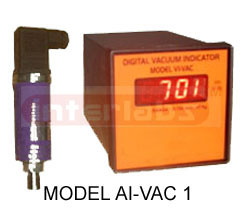 VACUUM INDICATORS WITH EXTERNAL SENSOR