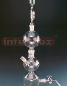GAS GENERATOR, KIPP'S, BOROSILICATE GLASS