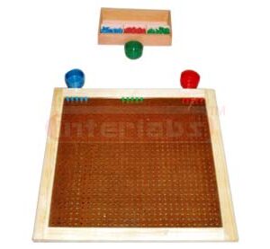 Peg Board with Peg boxes