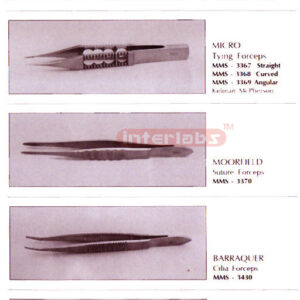 Forceps (Ogawa, Micro, Moorfield, Barraquer, Beer)