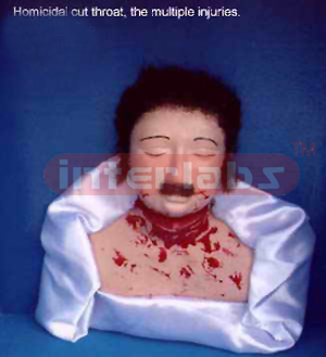 Homicidal cut throat