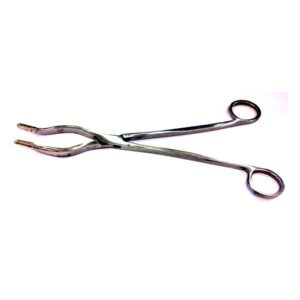 Platinum-Tipped Stainless Steel Tongs 20 cm