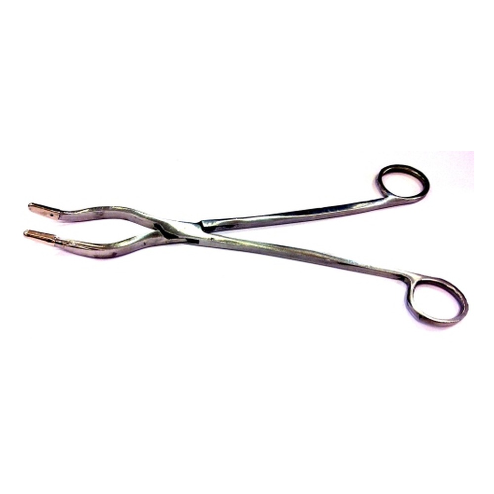 Platinum-Tipped Stainless Steel Tongs 20 cm