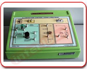 SOLID STATE CONTACTOR USING IC 555, OPTO COUPLER, TRIAC