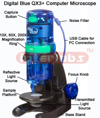 Digital Blue QX3+ USB Microscope "QX3 Microscope